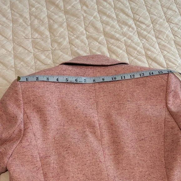 Veronica Beard Steele Heathered Dickey Jacket, size 8, pink - Picture 9 of 10